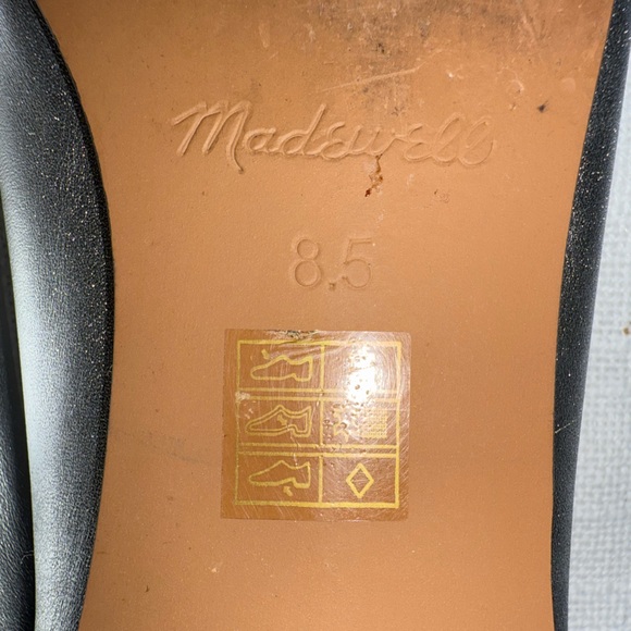 GUC Madewell Silver Women's Greta Ballet Flats / Mary Janes sz 8.5/9 - Picture 9 of 13